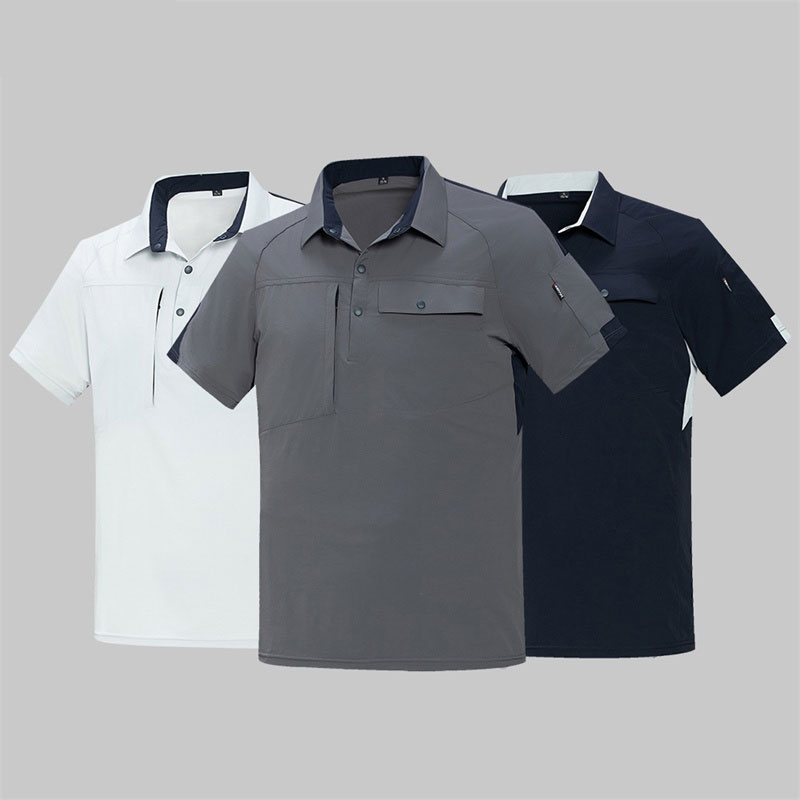 Quick-drying short-sleeved Uniform Work T-shirt Suit