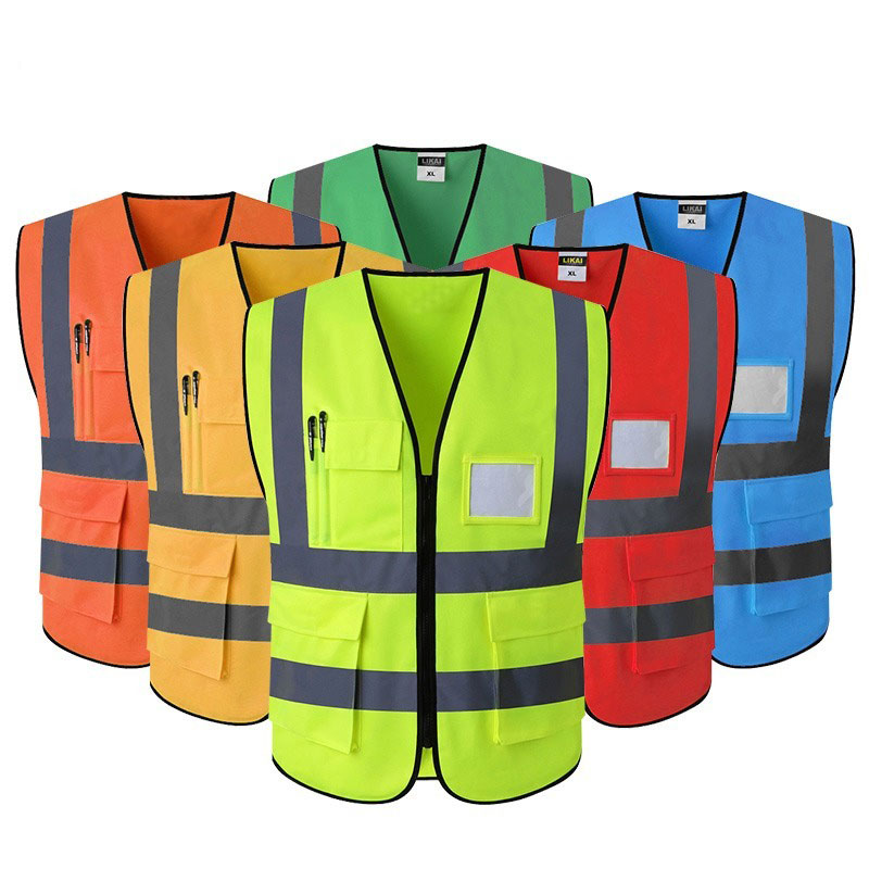 Multifunctional High Visibility Work Vest