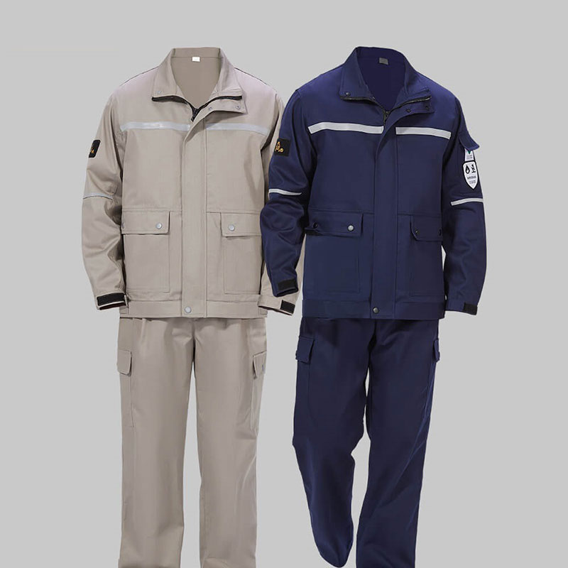 High visibility Flame Retardant Antistatic Protective Clothing