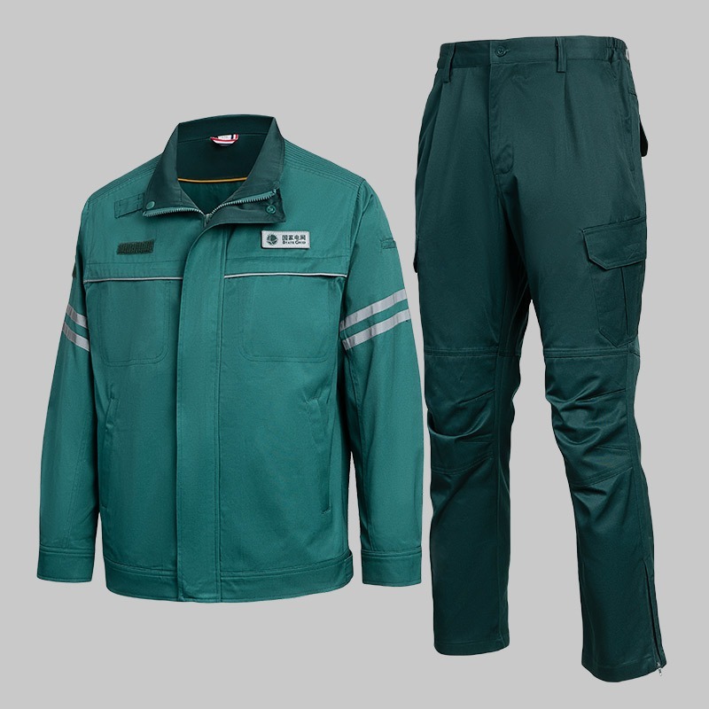 High-visibility breathable anti-static protective clothing