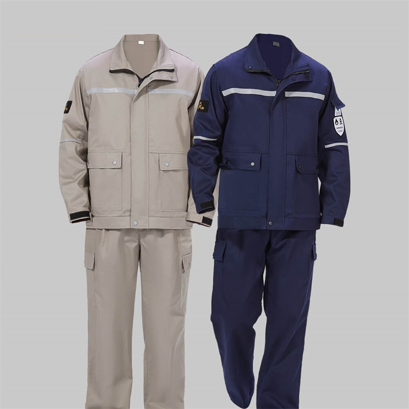 High visibility Flame Retardant Antistatic Protective Clothing