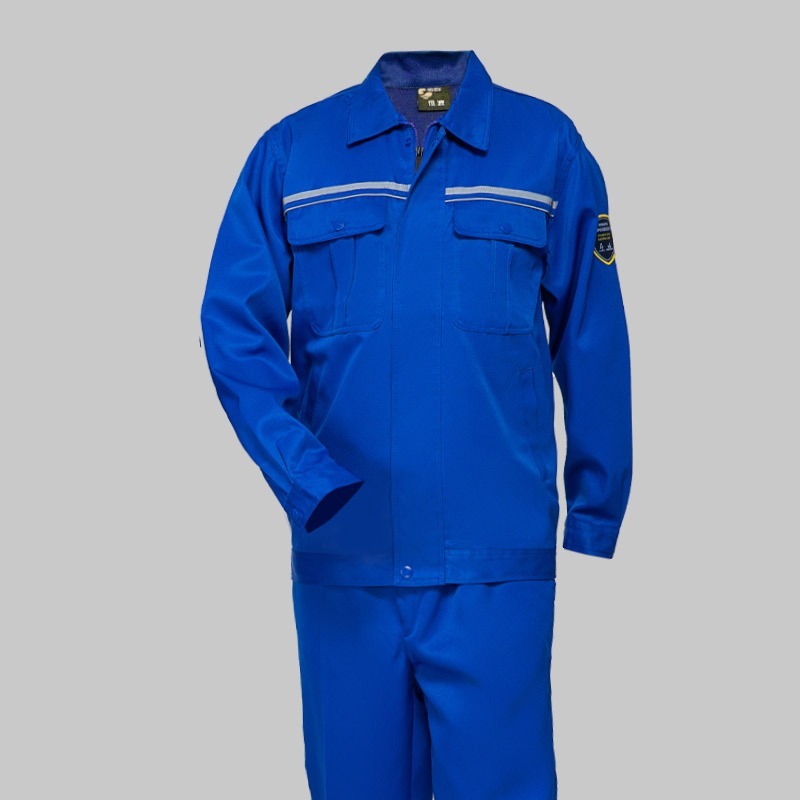 Spring Autumn High Visibility Acid And Alkali Anti-Static Protective Safety Clothing