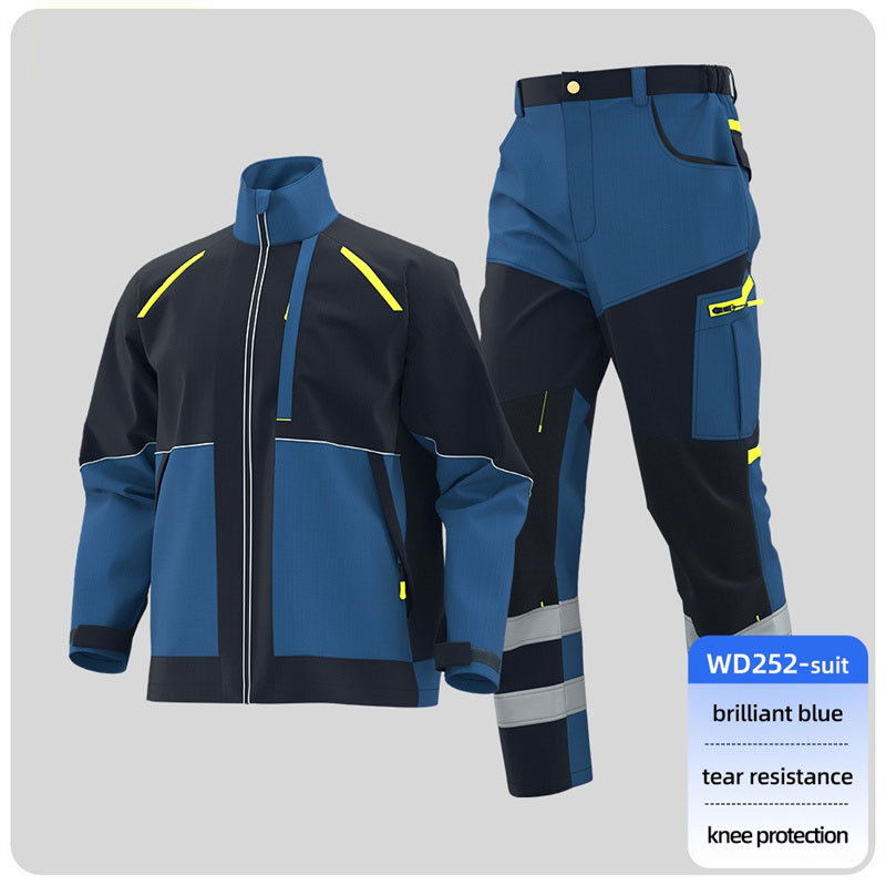 Rip-resistant workwear for men, wear-resistant safety workwear with custom logos