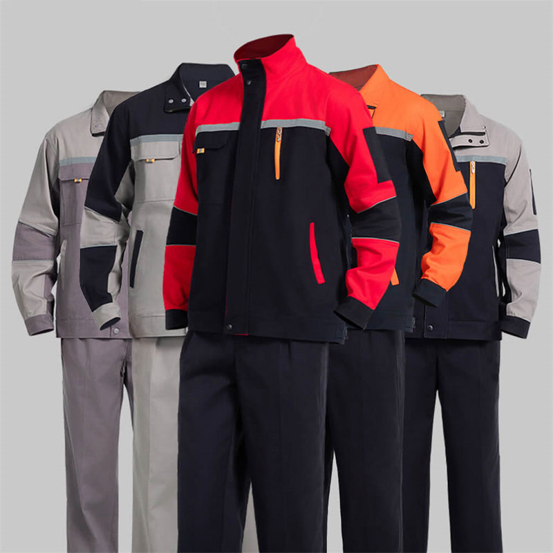 Spring and autumn pure cotton high-quality work clothes manufacturers supply
