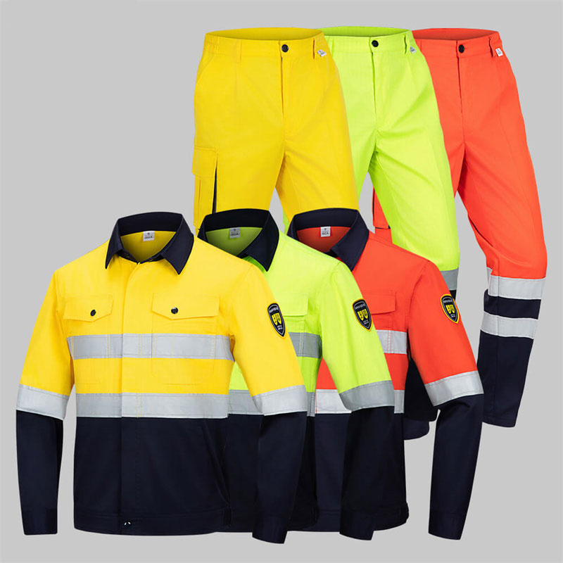Anti-static High-Visibility Work Clothes Suit