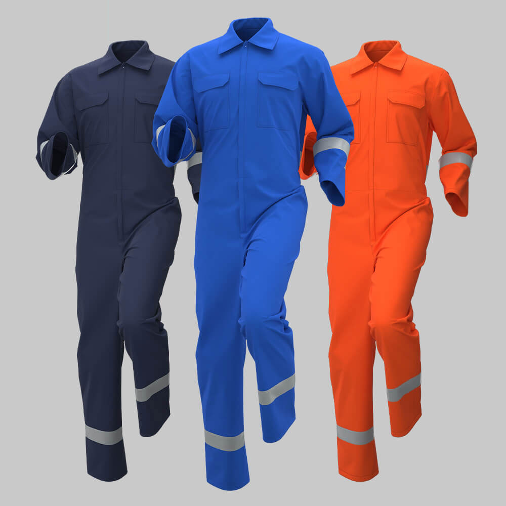 Spring and Autumn High Visibility Coveralls