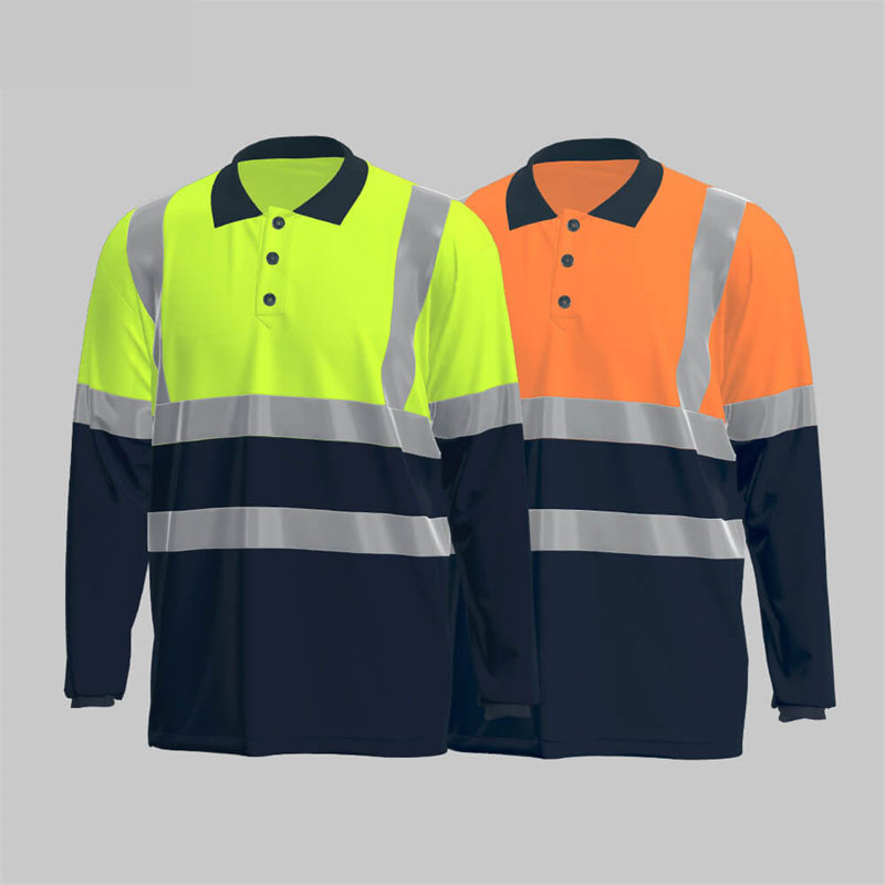 Summer Quick-Drying High-Visibility Short-Sleeved POLO Shirt