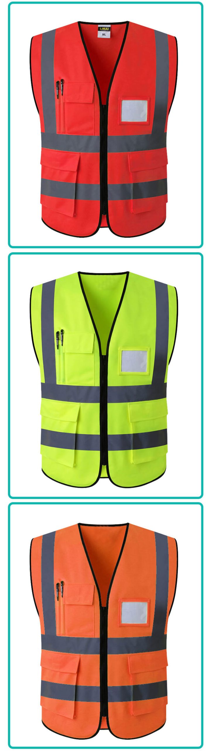 Multifunctional High Visibility Work Vest13