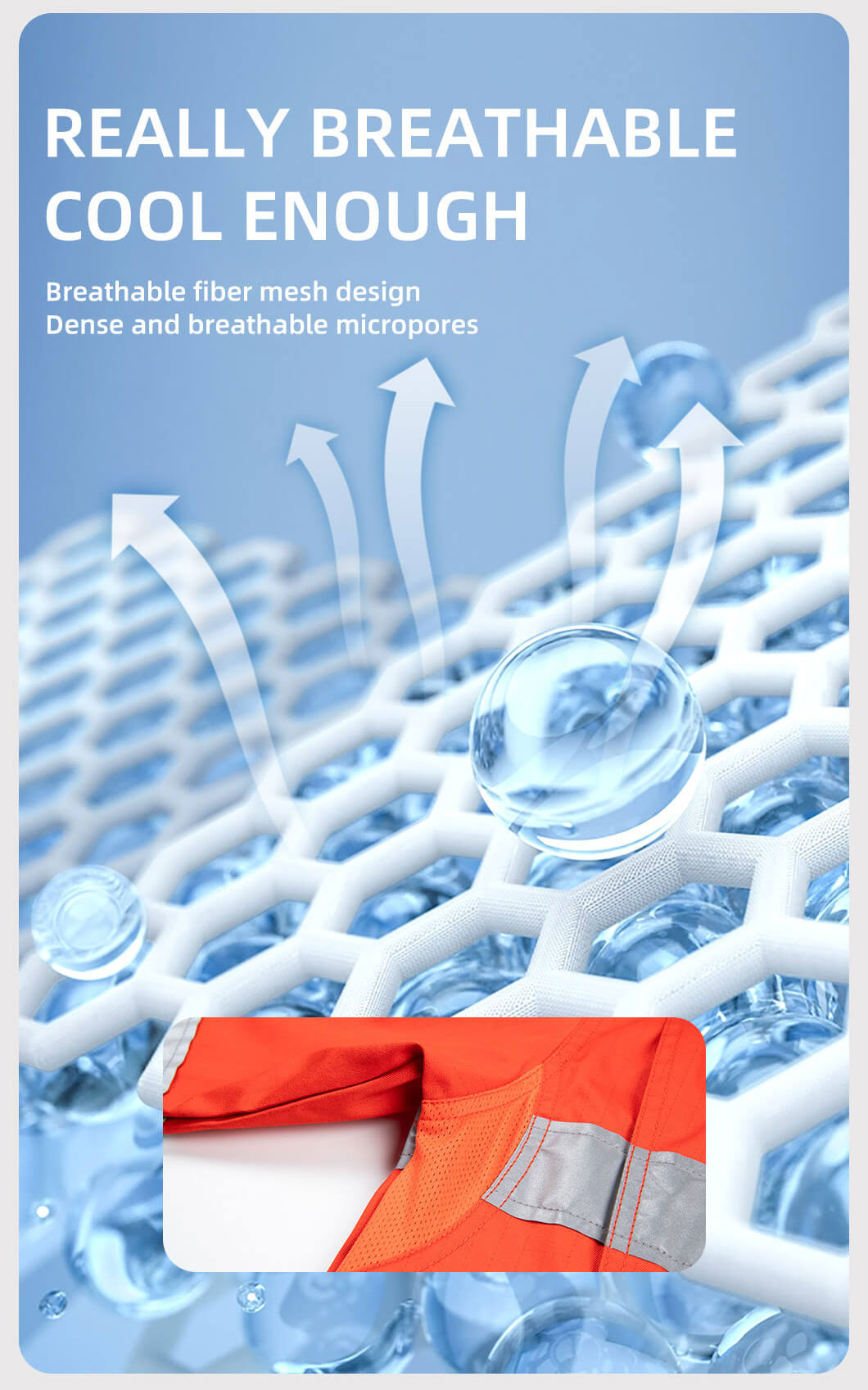 Anti-static High-Visibility Work Clothes Suit4